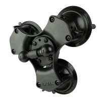 RAP-B-217-365-224-1U RAM Twist-Lock  Тройная присоска с двойным шариковым основанием
