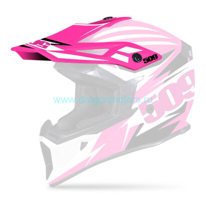 Козырек 509 Tactical - Pink