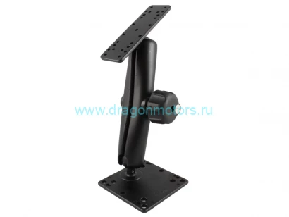 RAM-111LU-D-246 крепление RAM VESA 100 мм, длинная муфта 230 мм, замок, шары 38мм (1,5)