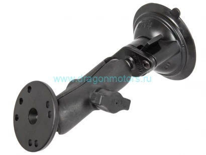 RAP-B-101-2241-OT1U Композитное крепление на присоске RAM Twist-Lock  с круглой пластиной
