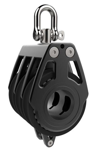 Блок 80 мм, тройной с направляющей скобой 29901816 (10243147)