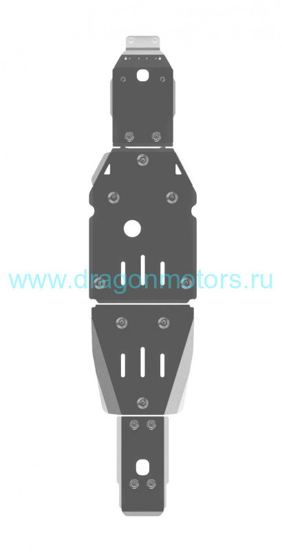 Защита днища 2009-12 для Arctic Cat Квадроциклов 500/550/650/700 TRV Cruiser 2008-12