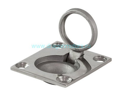 Ручка палубная потайная 48х38х11 мм - 21360