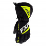 Перчатки FXR Fuel с утеплителем - Black/Hi Vis