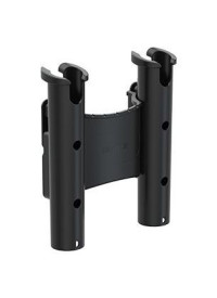 Держатель спиннинга 2 стакана черный, SeaFlo