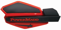 Ветровые щитки для квадроцикла "PowerMadd" Серия STAR, красный/черный PM34207