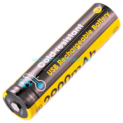Аккумулятор NITECORE NL1829RLTP 18650 2900mA USB (арт. 18735)