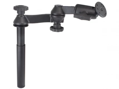 RAM-VP-SW1-885 RAM Tele-Pole  с полюсами 8 и 8,5 дюймов, двойными поворотными рычагами и круглой пластиной