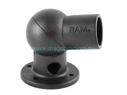 RAP-288U круглая площадка с регулируемым переходником на трубу RAM (мама)