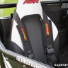 Комплект ремней безопасности "SuperATV", красный
