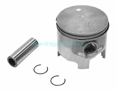 878571A2 Поршень (левый/port) для MERCURY 200/225/250 EFI/Carb 3.0L, ремонт +0.015" OEM: 2705-826265A2/826265A4/826265A5, 18-4641 (Quicksilver)