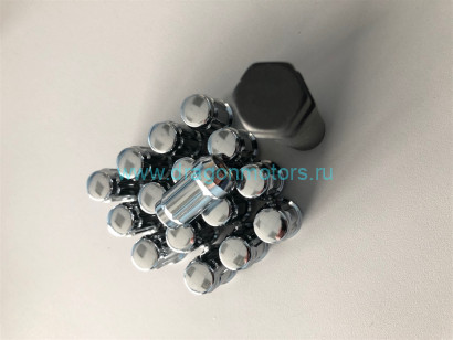 Комплект гаек ALUG20 (16 шт.) + ключ