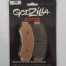 Тормозные усиленные колодки Godzilla FA006 long life (FA726, 9AWA-0811A0) для квадроцикла ATV X8HO/NEW, 10HO/NEW, 600, U1000, Z10/1000 передние, на один суппорт