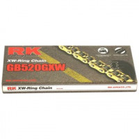 GB520GXW-120 Цепь для мотоцикла до 1200 см? (золотая, с сальниками XW-RING)