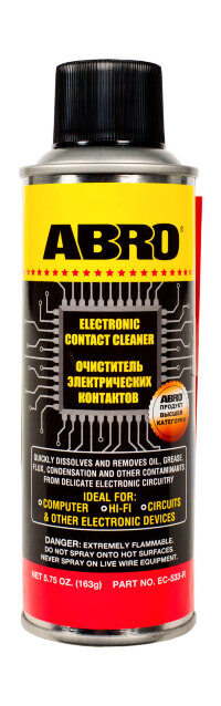 Очиститель электронных контактов, 163г, ABRO