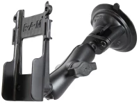 RAM-B-166-BC1 крепление на присоске RAM Twist-Lock с универсальным держателем для зажима