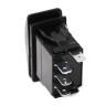 Переключатель (on)-off-(on), S.P.D.T, 4P, LED*2 NEKEKE: A11624GR