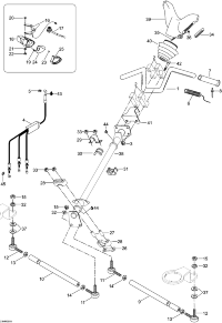 Трос газа BRP оригинал (05-139-98)