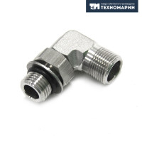 Угловой штуцер 90° 51T для рулевой помпы GP