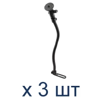 RAM-B-316-1-202U-3 крепление RAM к болту сиденья авто, шар 25 мм (1). Комплект 3 шт