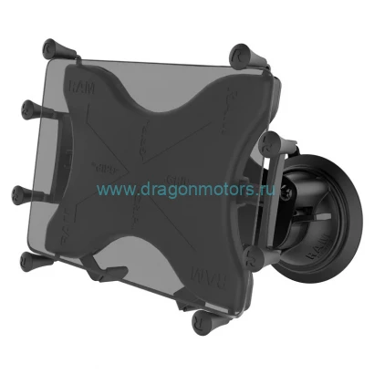 RAM-B-189-A-UN9U RAM X-Grip с креплением RAM Twist-Lock  с двумя присосками для планшетов 9-10 дюймов