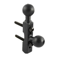 RAM-B-309-6U универсальное мото крепление RAM с двумя шарами 1