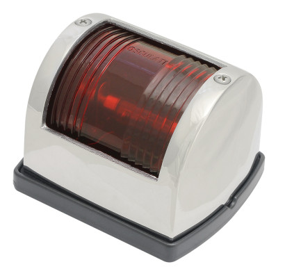 Бортовой огонь «Utility 77», красный, нерж. сталь. (10014585)