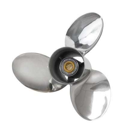 Винт гребной Suzuki DF150-300;3x15-1/4x19L левый, стальной