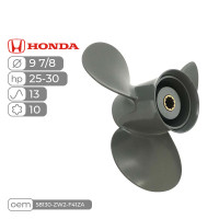 Винт гребной  Skipper для Honda 25-30HP алюминиевый, диаметр - 9  7/8", шаг 13"