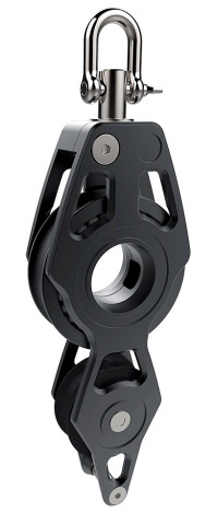 Блок 60mm двушкивный (Fiddle) с направляющей скобой 29901634 (10243139)