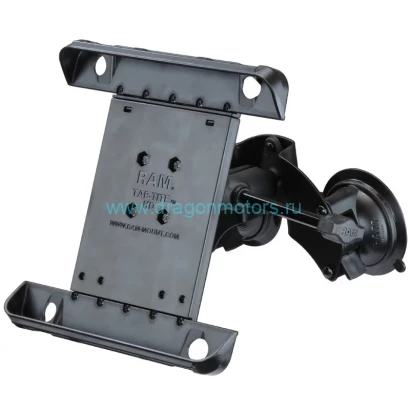 RAM-B-189-TAB3-ALA1U RAM Tab-Tite  с двойной присоской RAM Twist-Lock  для iPad Gen 1-4