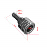 Коннектор топливный SUNFINE тип Suzuki, Mercury,Evinrude, Tohatsu, 9мм, 65750-95500