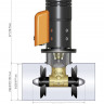 Подруливающее устройство Quick, D250mm, 240KGF, 24V, (TCD1042 - TCDEX12 - TNL 1000mm)