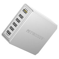 Зарядное устройство NITECORE UA66Q 6-портовый USB-адаптер (арт. 18389)