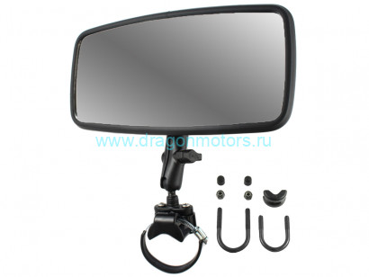 RAM-B-126-231Z-2 RAM Double Ball большая рейка с зеркалом заднего вида