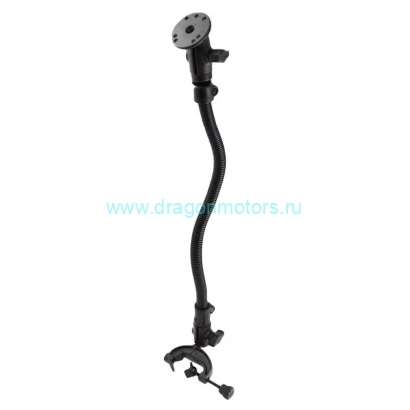 RAM-B-316-121B-202U RAM Pod  I Зажимное крепление с 18-дюймовым алюминиевым стержнем и круглой пластиной