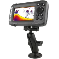 RAM-B-101-LO12 крепление RAM для LOWRANCE Hook? серий, муфта средняя 95 мм, шары 25 мм (1)