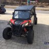 Стекло для мотовездехода Can-Am Commander, MAVERICK TRAIL, Sport с дворником и омывателем