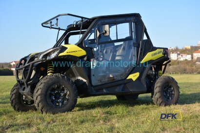 Стекло для мотовездехода Can-Am Commander, MAVERICK TRAIL, Sport с дворником и омывателем