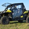 Стекло для мотовездехода Can-Am Commander, MAVERICK TRAIL, Sport с дворником и омывателем