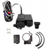 2 в 1 USB розетка + разъем прикуривателя 12 V