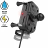 RAM Tough-Charge 15W Водонепроницаемое крепление для мотоцикла с беспроводной зарядкой (RAM-B-149Z-A-UN12W-V7M-1)