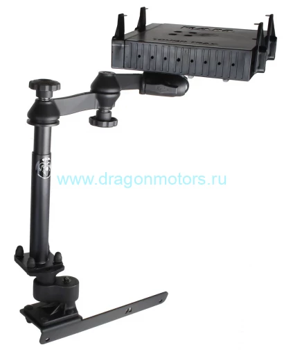 RAM-VB-178A-SW1-FL RAM No-Drill  Крепление для ноутбука с плоскими рычагами для RAM 2500-5500 '12-2020