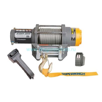 ЛЕБЕДКА CAN-AM TERRA 35 SUPERWINCH СТАЛЬНОЙ ТРОС 715003476