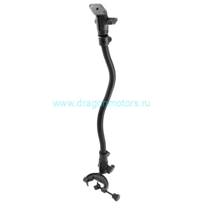 RAM-B-316-121B-238U RAM Pod  I Clamp Mount с 18-дюймовым алюминиевым стержнем и ромбической пластиной