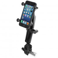 RAM-B-400-C-UN7U мото крепление RAM X-Grip, струбцина малая, муфта 150 мм