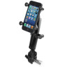 RAM-B-400-C-UN7U мото крепление RAM X-Grip, струбцина малая, муфта 150 мм
