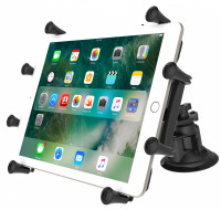 RAM-B-189-PIV1-A-UN9U RAM X-Grip с шарнирным отсосом RAM Twist-Lock  для таблеток 9-10 дюймов