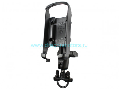 RAM-B-149Z-GA14U Двойное шаровое крепление RAM на руле с U-образным болтом для Garmin GPSMAP 76 и 96