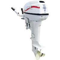 Лодочный мотор 2-х тактный HDX T 15 BMS, белый